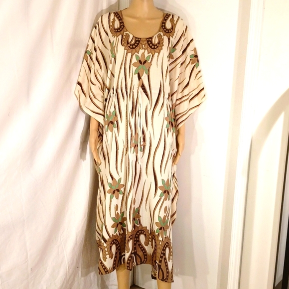 🔥 NWT American Leisure Multicolor Cover Dress - Picture 2 of 14